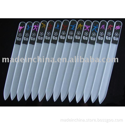 Ever-lasting glass nail file with your LOGO